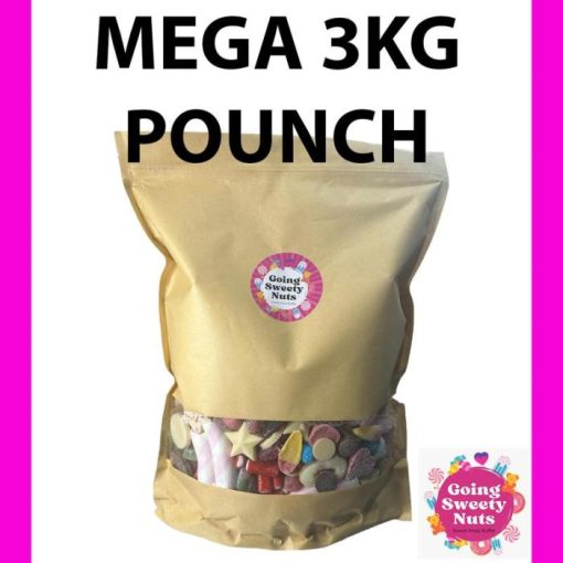 3kg All In One Giant Pouch Of Jelly, Fizzy andChocolate Sweet Snack Gummy - Image 4