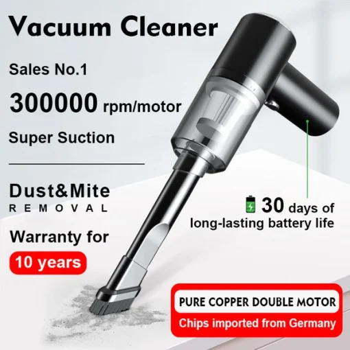 Wireless Handheld Car Vacuum Cleaner - Image 8